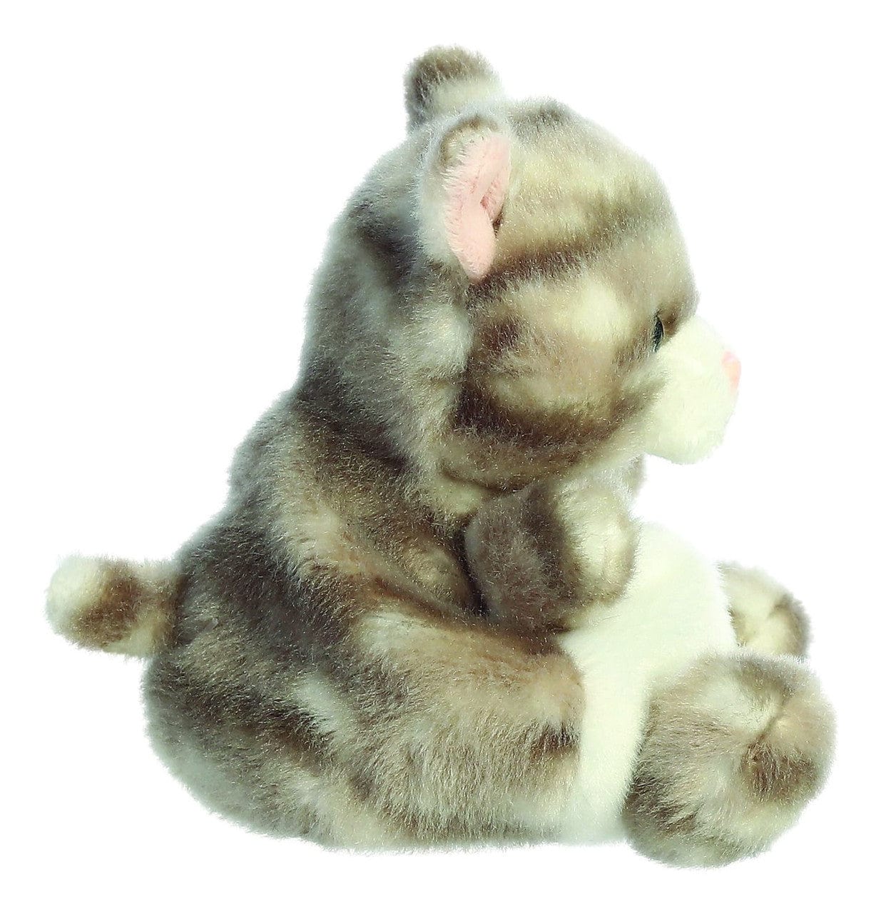 Palm Pals 5” Silver Kitty Plush By Aurora World - Image 2