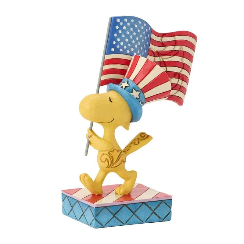 Patriotic Woodstock Figurine Peanuts by Jim Shore - Image 2