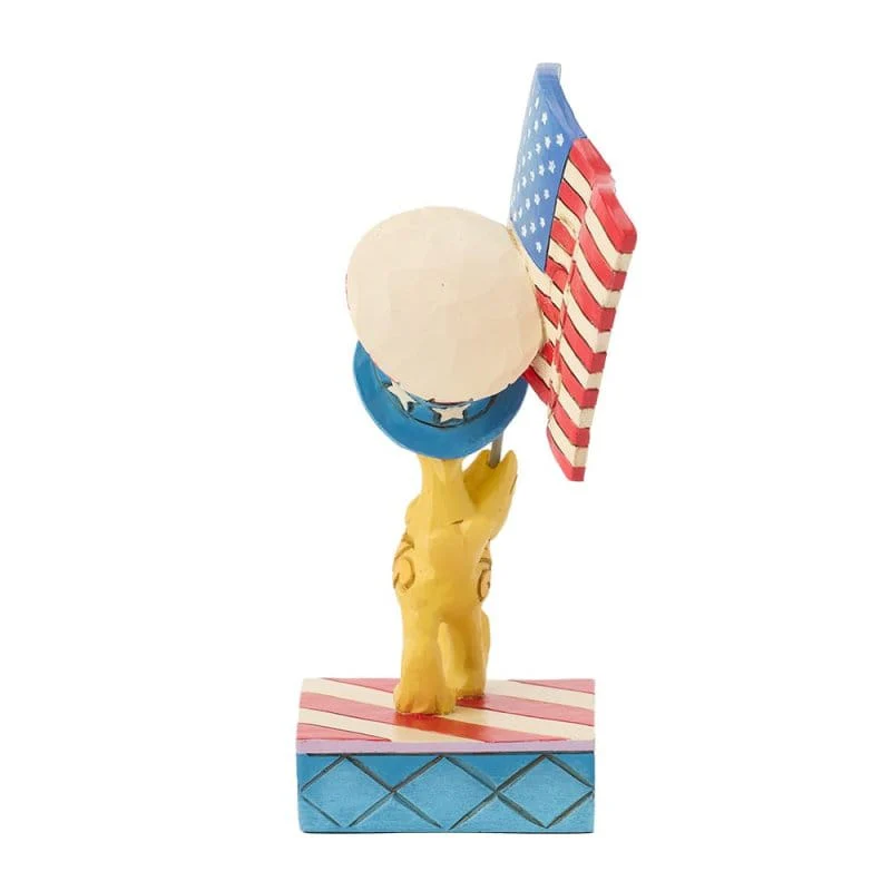Patriotic Woodstock Figurine Peanuts by Jim Shore - Image 4