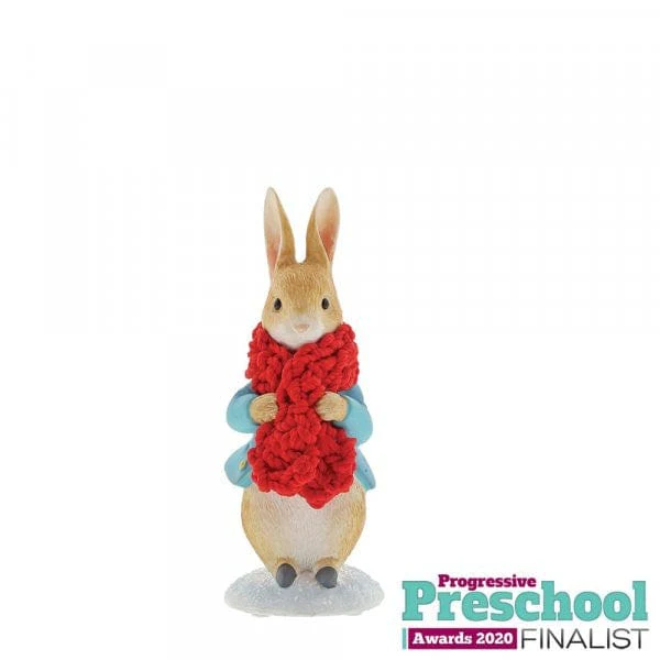 Peter Rabbit in a Festive Scarf Figurine - Image 2