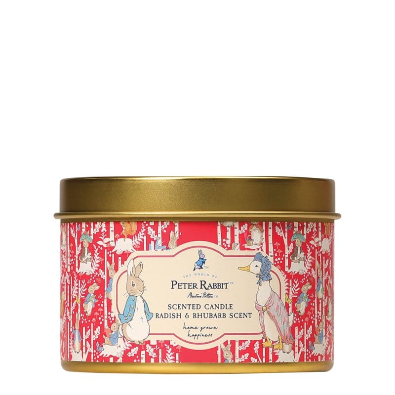 Radish & Rhubarb Tin Candle Peter Rabbit Home Fragrance - Image 2