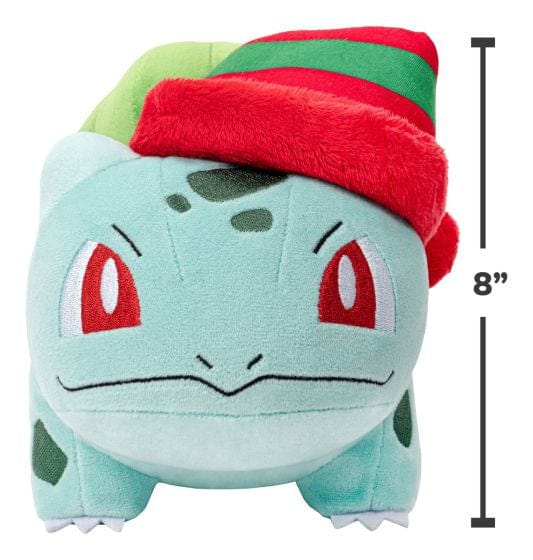 Pokemon Christmas 8 Inch Bulbasaur Plush - Image 4