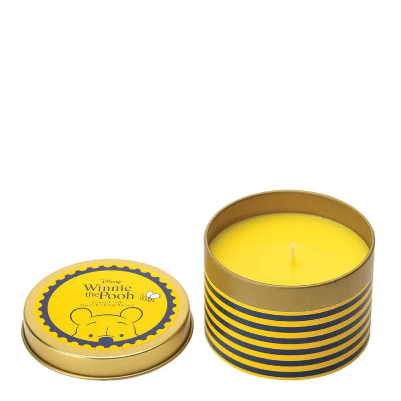 Disney Winnie the Pooh Honey & Orange Blossom Tin Candle by Disney Home Fragrance