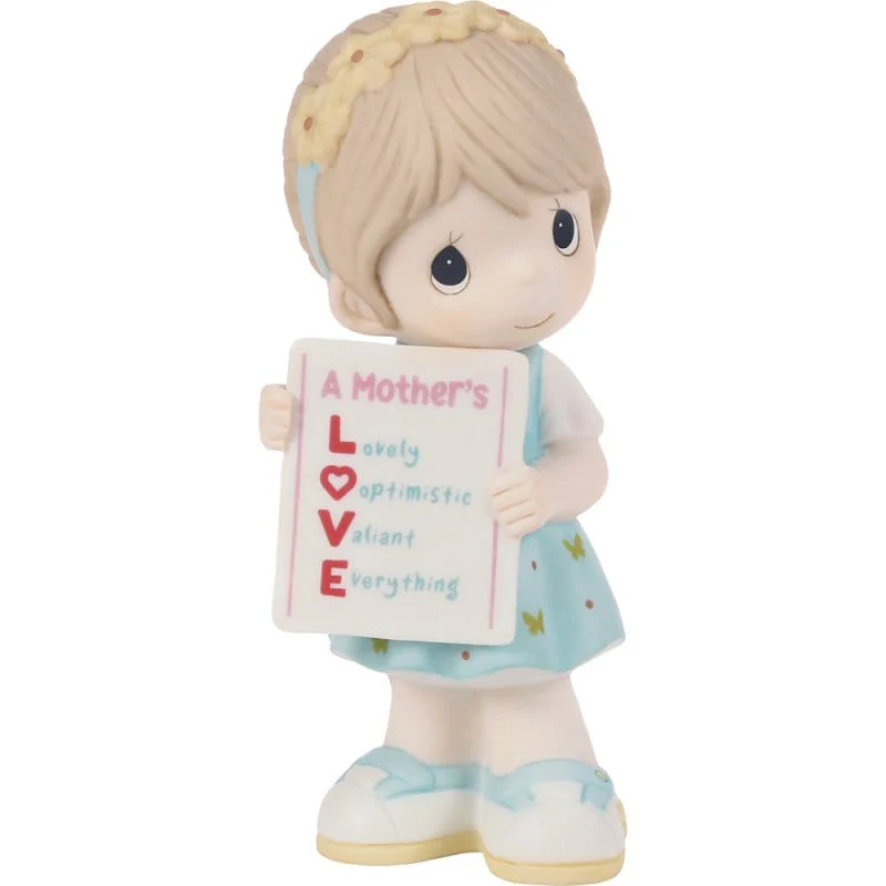 Precious Moments Mother's Day Girl Love Sign Figurine - Image 2