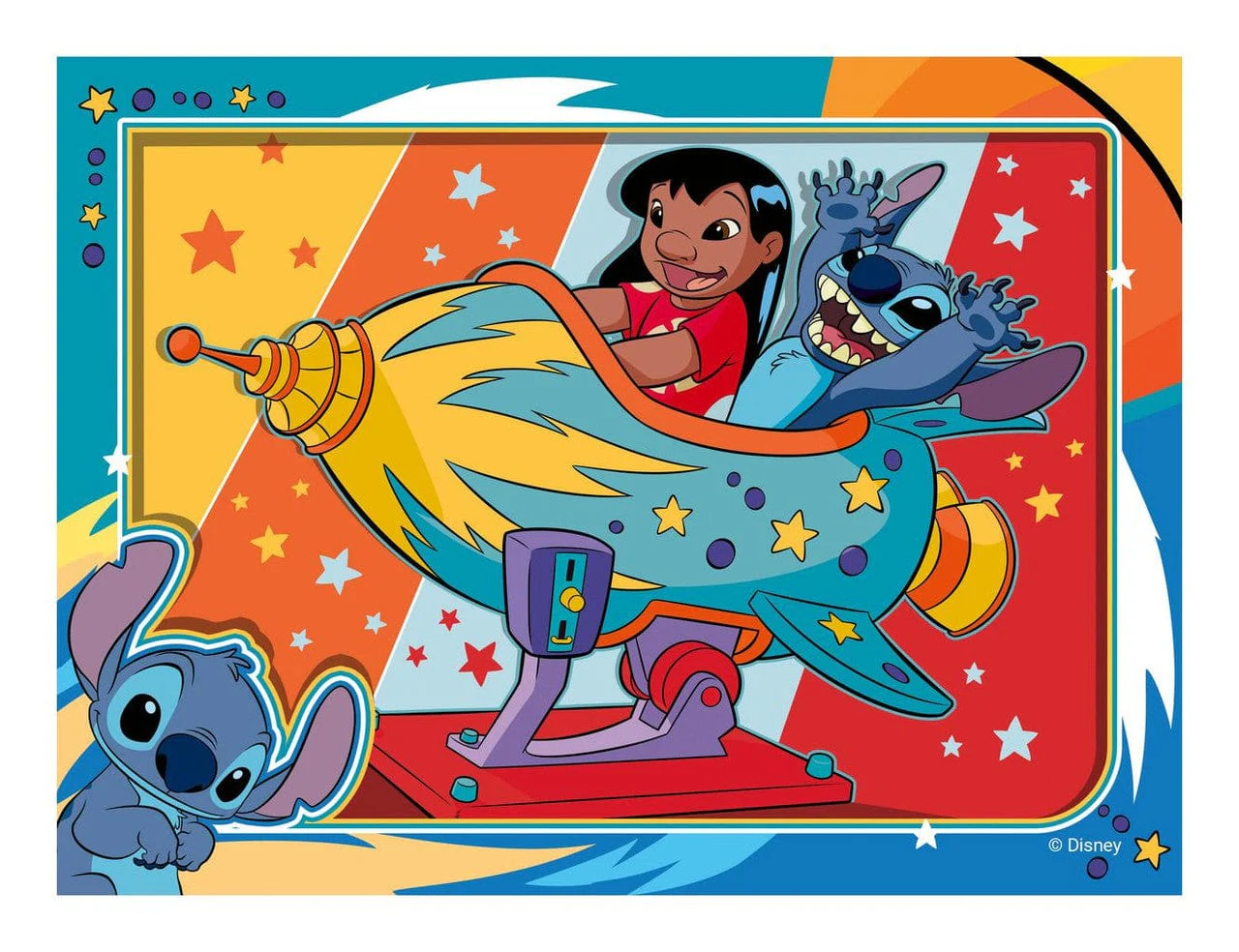 Ravensburger Disney Stitch 4 In A Box Jigsaw Puzzle - Image 3