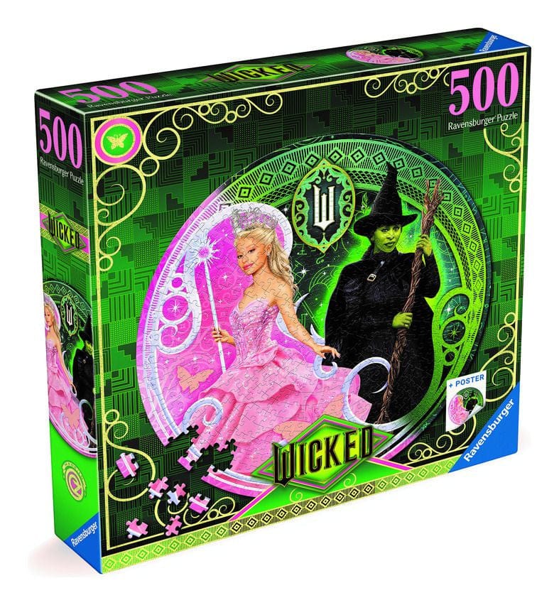 Ravensburger Wicked The Movie Circular, 500 Piece Jigsaw Puzzle - Image 2