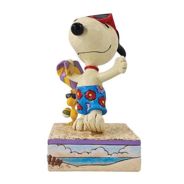 Snoopy and Woodstock On The Beach Peanuts By Jim Shore Figurine 6014338 - Image 5