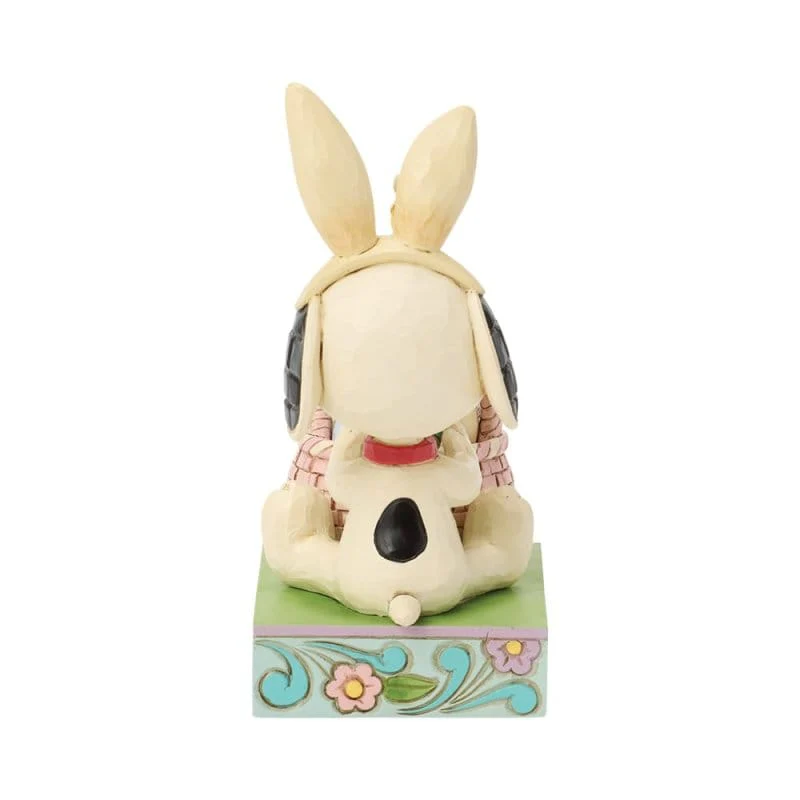 Snoopy Basket Eggs Figurine Peanuts by Jim Shore - Image 4