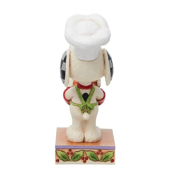 Snoopy Holding Gingerbread House Christmas Figurine By Jim Shore 6013045 - Image 4