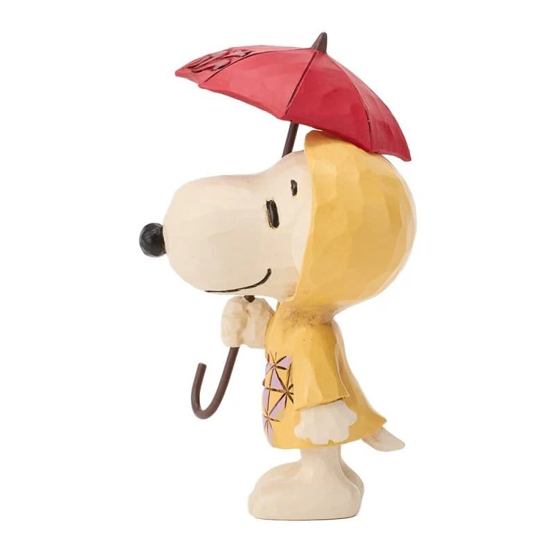 Snoopy In Raincoat Mini Figurine Peanuts by Jim Shore - Image 3