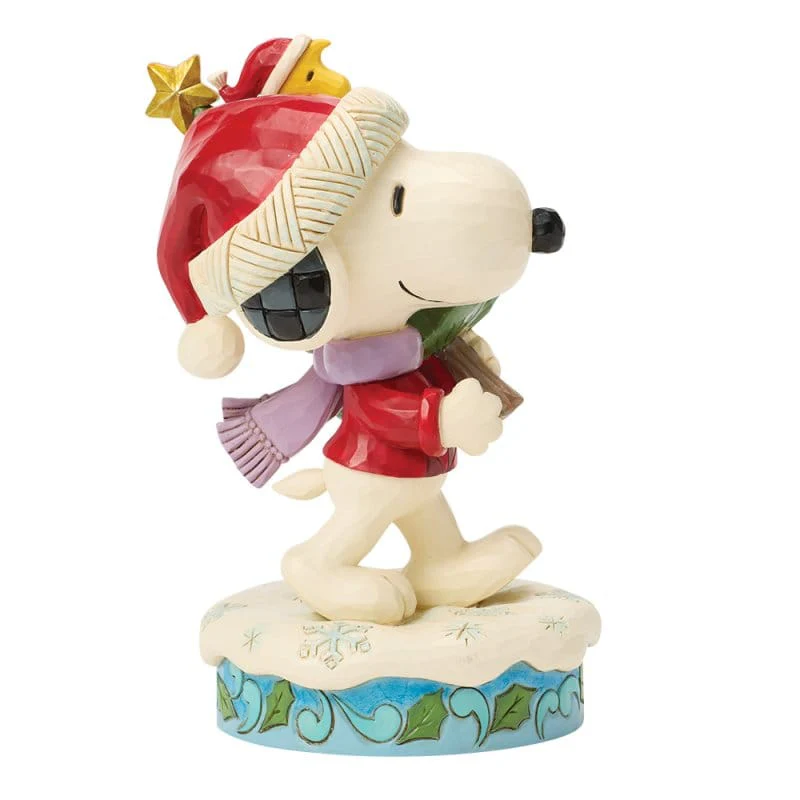 Our Little Tree (Snoopy and Woodstock with Tree) Figurine Peanuts By Jim Shore 6018681 - Image 5