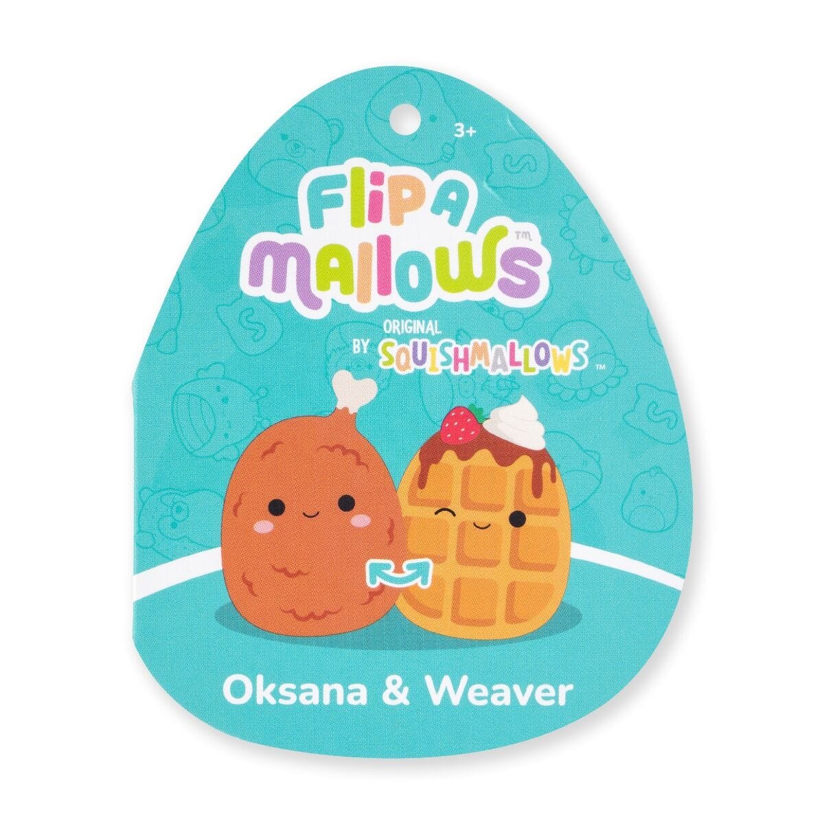 Squishmallows Flip-A-Mallows 5" Oksana & Weaver Plush - Image 4