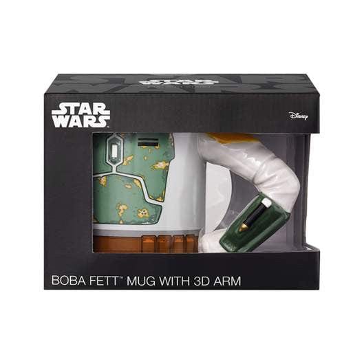 Star Wars Bobba Fett Mug with 3D Arm - Image 3
