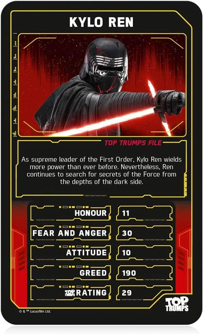 Star Wars The Rise of Skywalker Top Trumps Card Game - Image 4