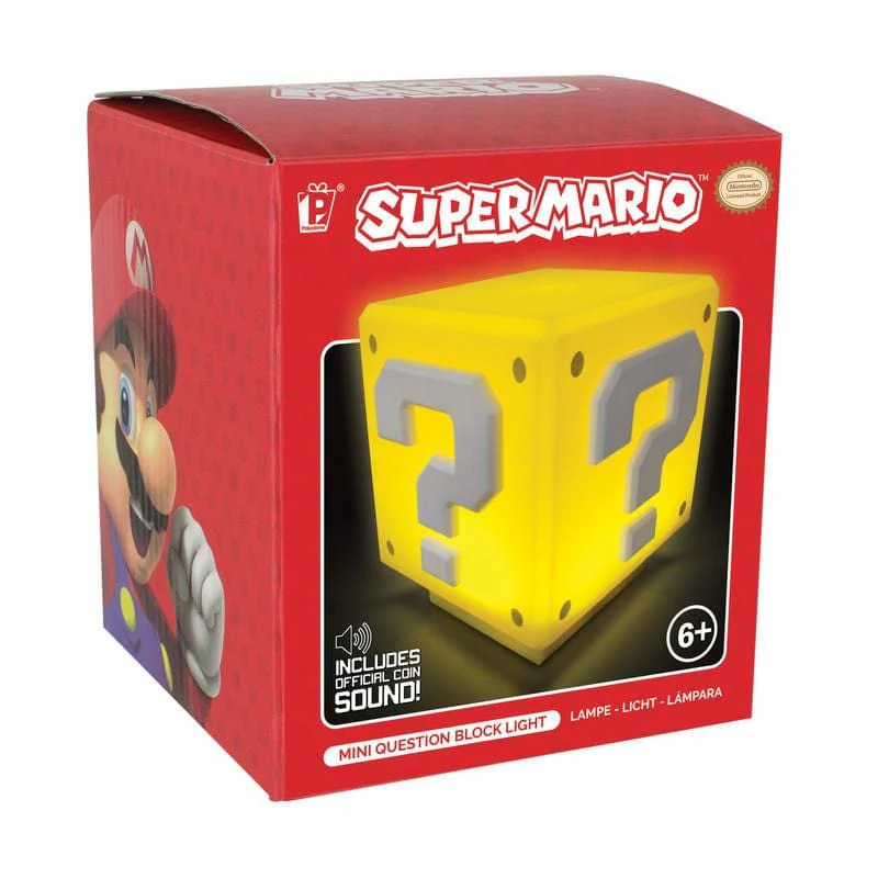 Super Mario Mini Question Block Light By Paladone - Image 3