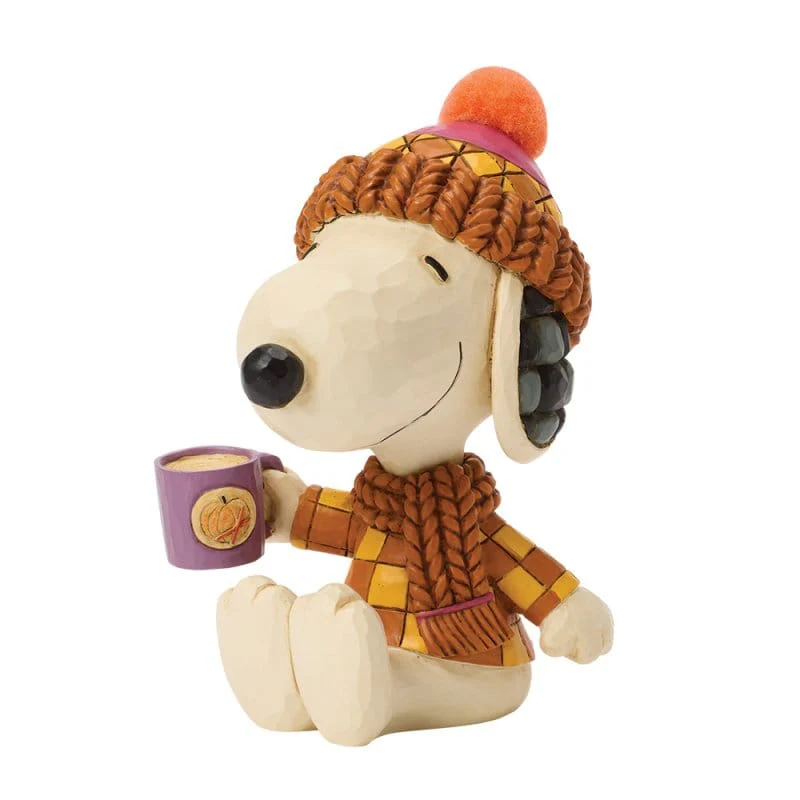 Taste of Fall (Snoopy with Mug) Figurine Peanuts by Jim Shore 6018513