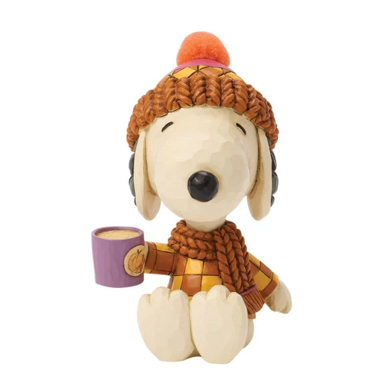 Taste of Fall (Snoopy with Mug) Figurine Peanuts by Jim Shore 6018513 - Image 5