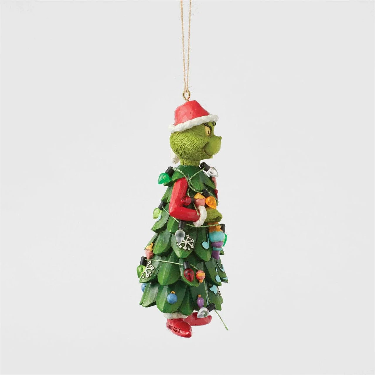 The Grinch As A Christmas Tree Hanging Ornament Figurine By Jim Shore 6017078 - Image 3