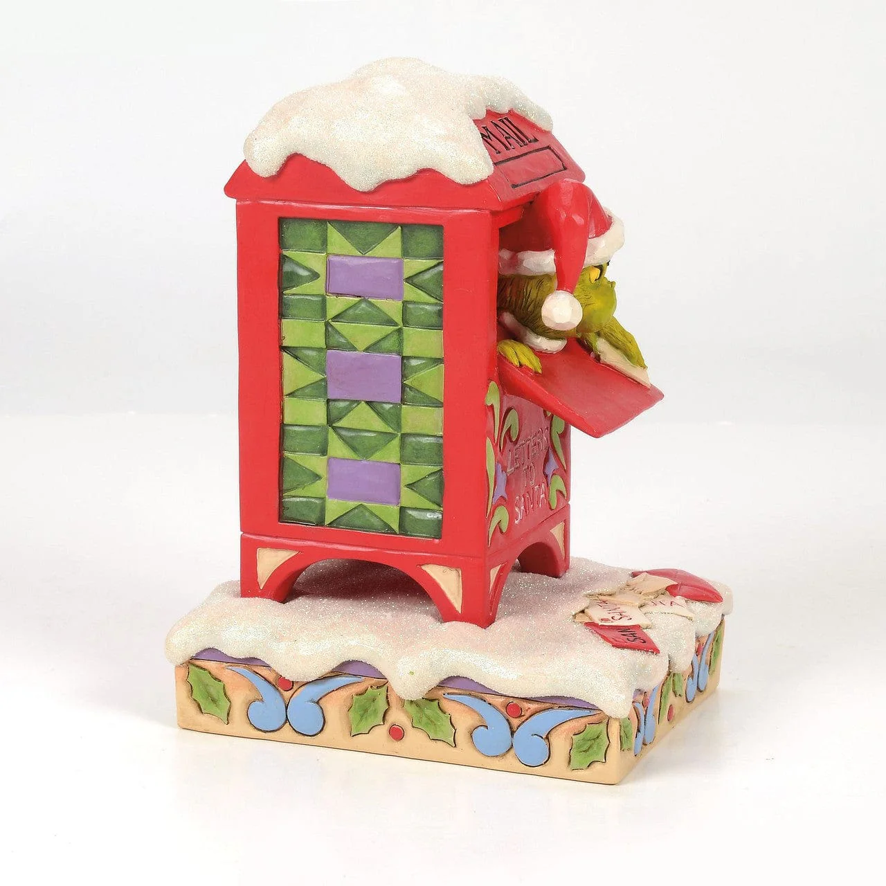 The Grinch In Mailbox Figurine By Jim Shore 6017057 - Image 2