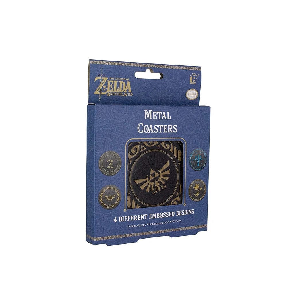 The Legend Of Zelda Breath Of The Wild Metal Coasters By Paladone