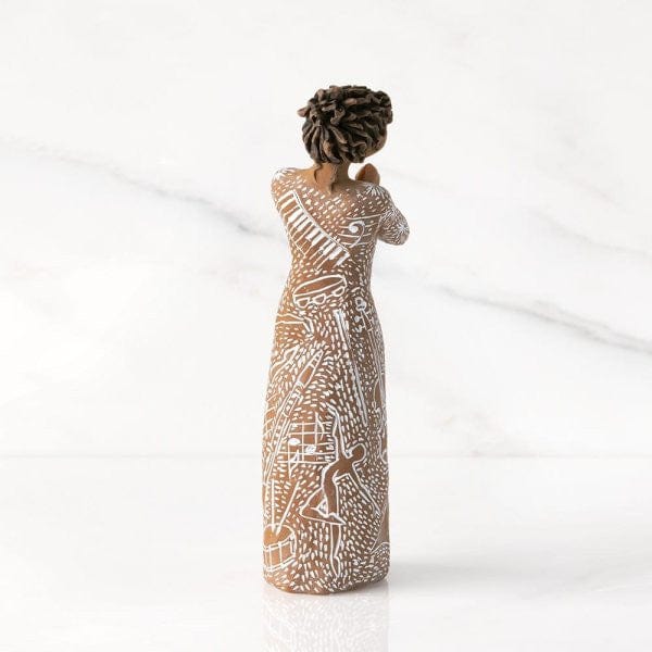 Willow Tree Music Speaks Figurine (darker skin and hair) 28232 - Image 3