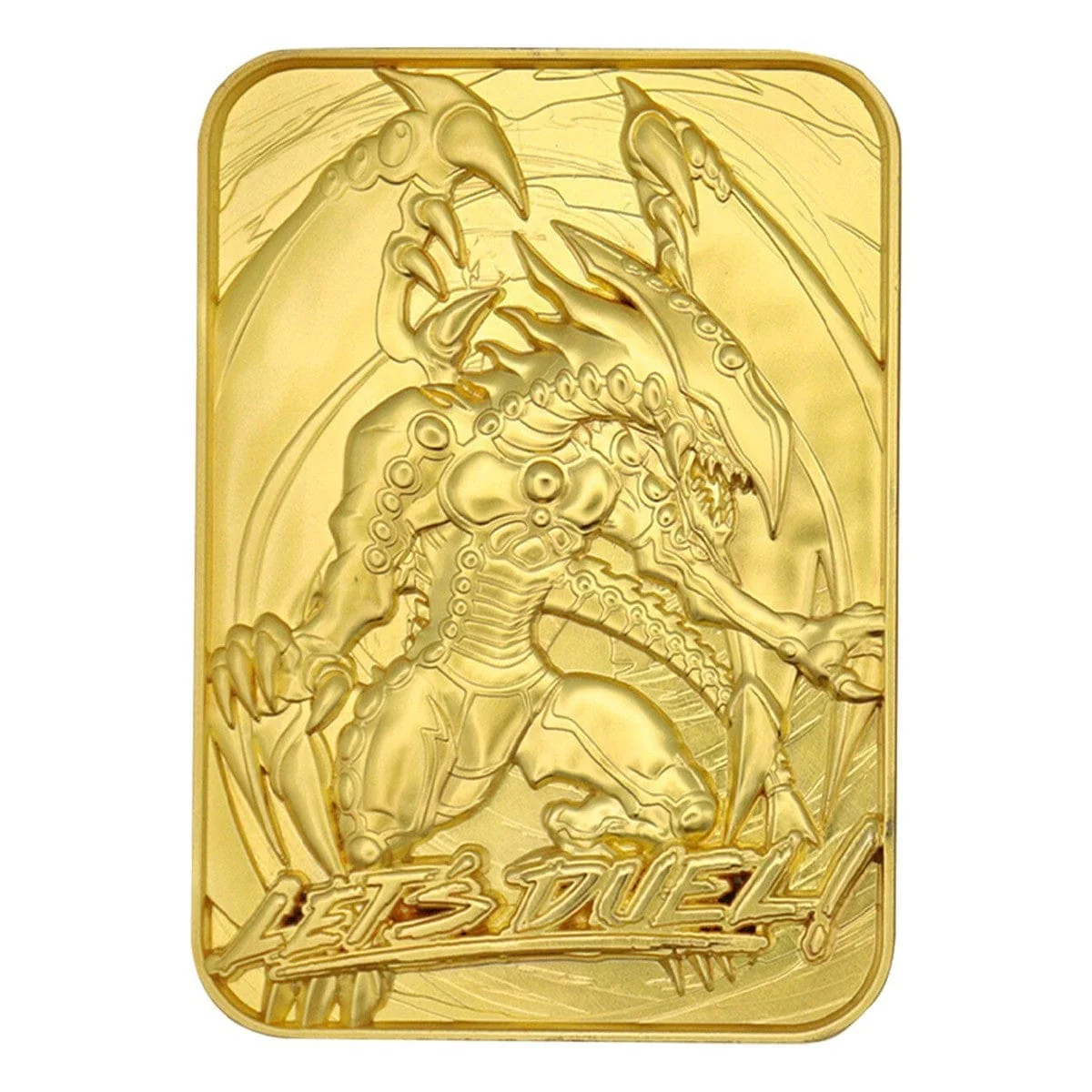 Yu-Gi-Oh! Gandra the Dragon of Destruction Limited Edition 24k Gold Plated Metal Card - Image 2