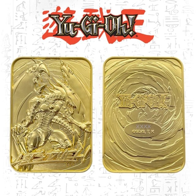 Yu-Gi-Oh! Gandra the Dragon of Destruction Limited Edition 24k Gold Plated Metal Card - Image 3